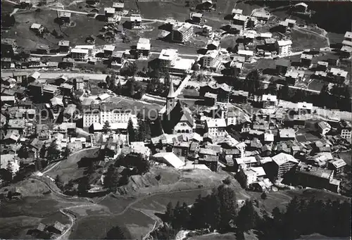Zermatt VS Blick vom Alterhaupt Trifthotel  Kat. Zermatt