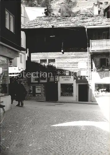 Zermatt VS Dorfstrasse Kat. Zermatt