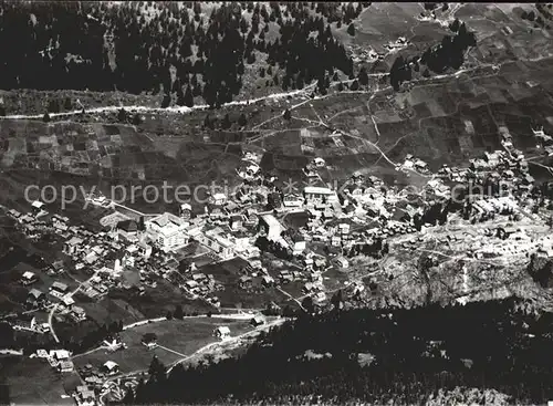 Valais Wallis Kanton Ferienort aus Vogelperspektive Kat. Sion