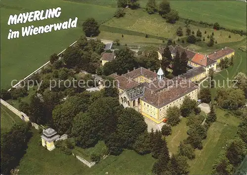 Mayerling Baden Karmelitinnenkloster Fliegeraufnahme / Baden /Wiener Sueden
