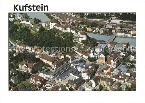Kufstein Tirol Historische Festung Heimatmuseum Heldenorgel Fliegeraufnahme Kat. Kufstein