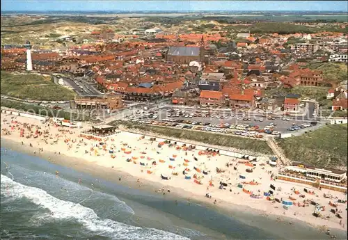 Egmond aan Zee Fliegeraufnahme Kat. Niederlande