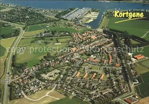 Kortgene Fliegeraufnahme Kat. Noord Beveland