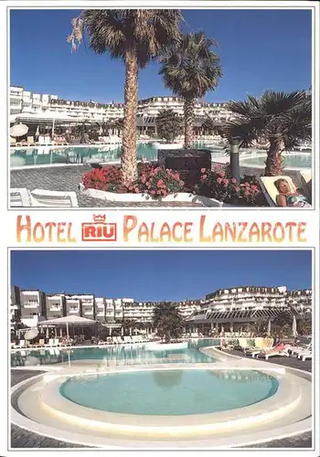 Lanzarote Kanarische Inseln Riu Hotel Palace Lanzarote Kat. 