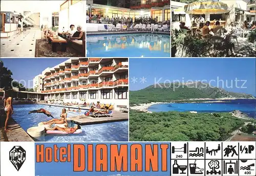 Cala Ratjada Mallorca Hotel Diamant Kat. Spanien