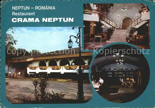 Rumaenien Neptun Restaurant Crama Kat. Rumaenien