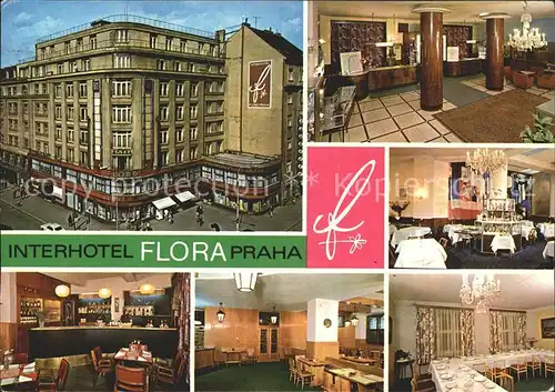 Praha Prahy Prague Interhotel Flora Kat. Praha