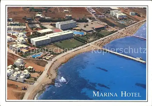 Heraclion Iraklio Marina Hotel Fliegeraufnahme Strand Kat. Heraklion Insel Kreta