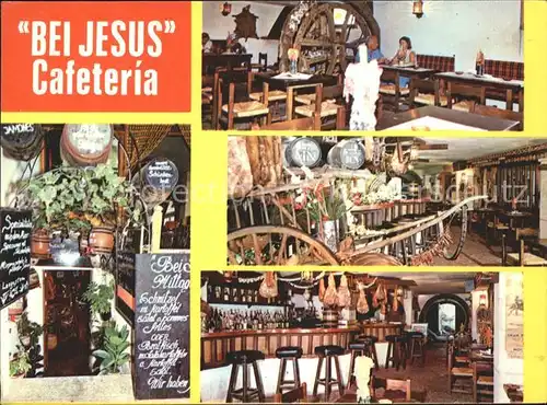 Mallorca Cafeteria bei Jesus Kat. Spanien