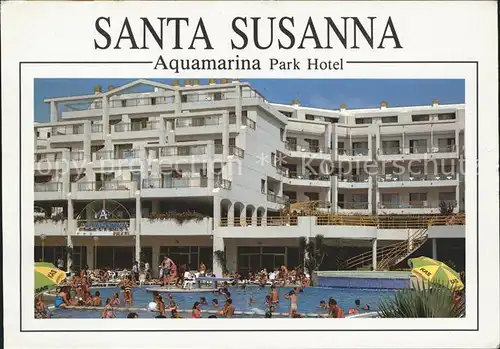 Santa Susanna Aquamarina Park Hotel Kat. Barcelona