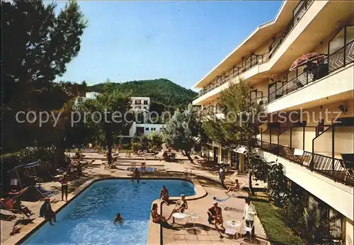 Paguera Mallorca Islas Baleares Hotel Nilo Kat. Calvia