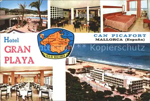 Can Picafort Mallorca Hotel Gran Playa Kat. Spanien
