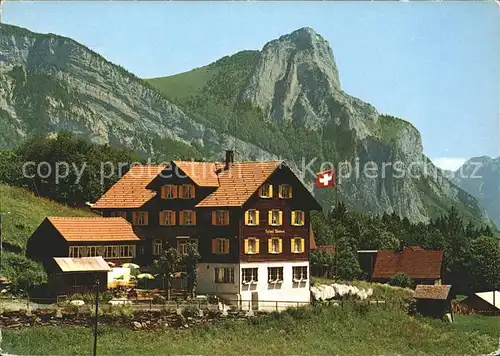 Vermol Berggasthaus Alpenroesli Kat. Mels