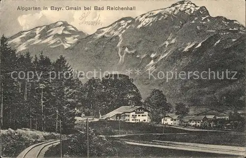 Bayrisch Gmain Tirol Alpgarten Kat. Oesterreich