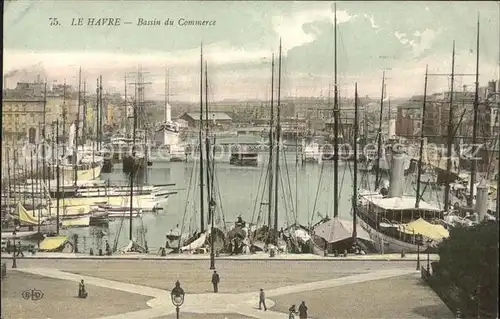 Le Havre Bassin de Commerce Bateaux Kat. Le Havre