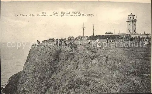 Cap de la Heve Phare et les Falaises Leuchtturm Steilkueste