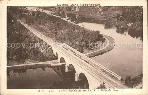 Saint Nicolas des Eaux Vallee du Blavet Pont Collection La Bretagne Pittoresque
