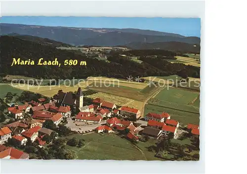 Maria Laach Jauerling Fliegeraufnahme Wallfahrtsort / Maria Laach Waldviertel /Waldviertel