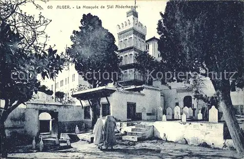 Alger Algerien Mosquee de Sidi Abderhaman Moschee / Algier Algerien /