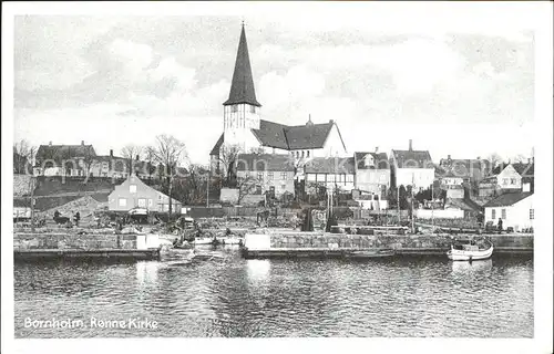 Ronne Kirke Kirche Kat. Daenemark