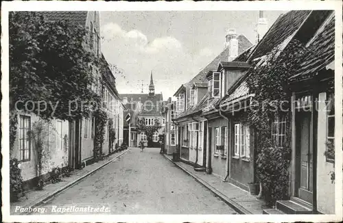 Faaborg Kapellenstrasse Kat. Daenemark