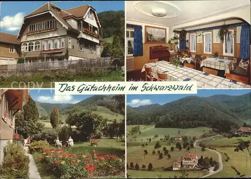 Gutachtal Schwarzwaldbahn Gutachheim Kat. Gutach