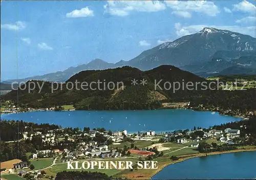 Klopeinersee Kleinsee Petzen  Kat. Oesterreich