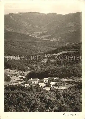 Oberbiederbach Gasthaus Pension Deutscher Hof Kat. Biederbach Schwarzwald