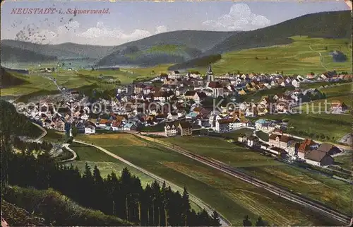 Neustadt Schwarzwald Stempel Vereins Lazarett 
