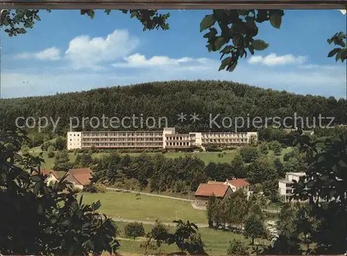 Gras Ellenbach Heinrich Gluecklich Haus Europaeische Gesellschaft fuer Kur und Erholungshaeuser e.V. Kat. Grasellenbach