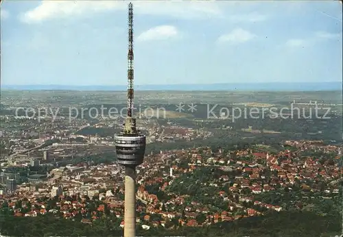 Stuttgart mit Fernsehturm Kat. Stuttgart