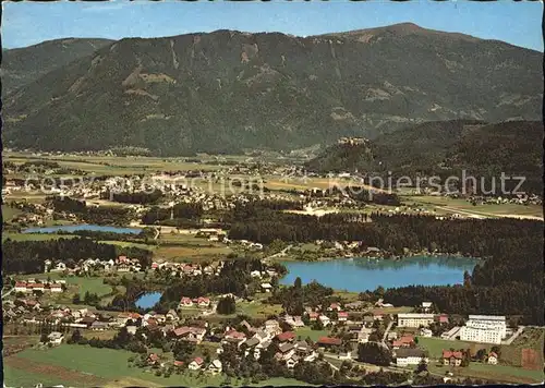 St Magdalen Villach Fliegeraufnahme Kat. Villach