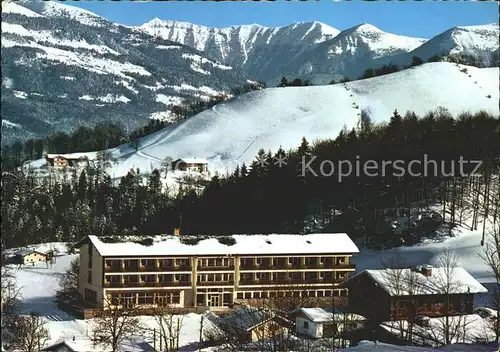 Duerrnberg Hallein Kurhotel Hochbichl Duerrnberg Trattberg  Kat. Hallein