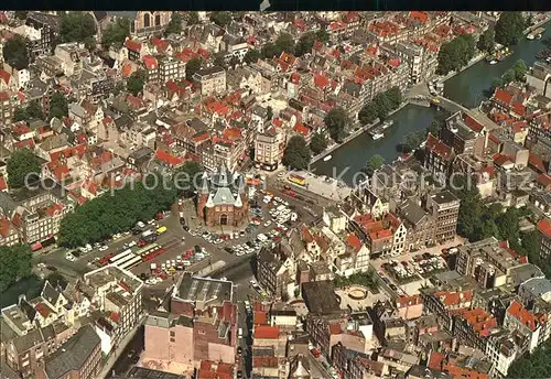 Amsterdam Niederlande Fliegeraufnahme Waag Weigh House Kat. Amsterdam