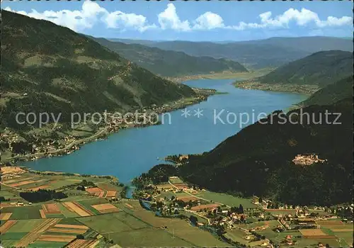 Ossiachersee Ruine Landskorn  Kat. Ossiach