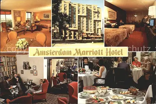 Amsterdam Niederlande Marriot Hotel  Kat. Amsterdam