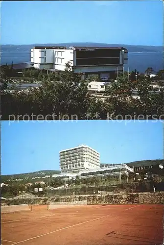 Crikvenica Kroatien Hotel Omorika Motel Ad Turres  / Kroatien /