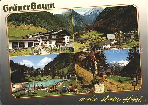 Badgastein Hoteldorf Gruener Baum  Kat. Bad Gastein