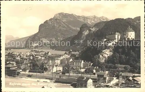 Kufstein Tirol mit Kasergebirge Kat. Kufstein