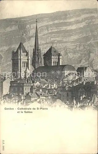 Geneve GE Cathedale de St. Pierre Kat. Geneve