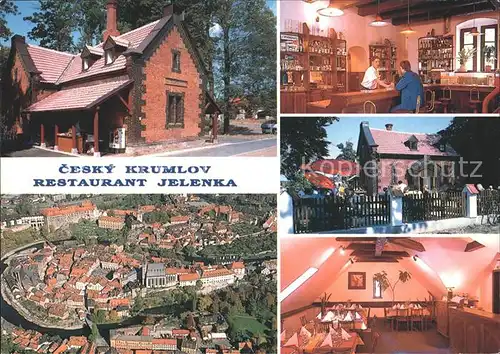 Krumlov Restaurant Jelenka Kat. Tschechische Republik