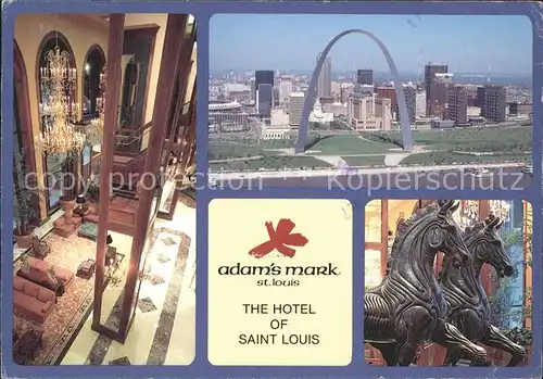 Saint Louis Missouri Adams Mark Hotel Kat. United States