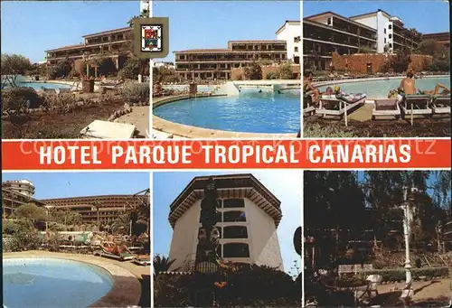 Playa del Ingles Gran Canaria Hotel Parque Tropical Canarias Kat. San Bartolome de Tirajana