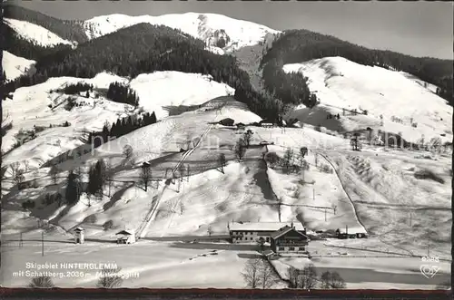 Hinterglemm Saalbach Skigebiet Kat. Oesterreich