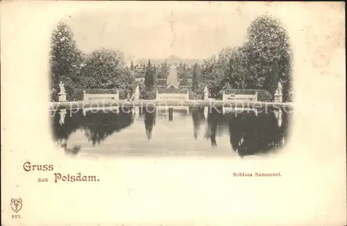 Potsdam Schloss Sanssouci / Potsdam /Potsdam Stadtkreis
