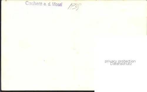 Cochem Mosel  Kat. Cochem