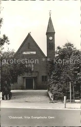 Oldebroek Gelderland Vrije Evangelische Gemeente Kat. Oldebroek