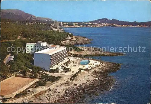 Mallorca Cala Ratjada Hotel Aguait Fliegeraufnahme Kat. Spanien