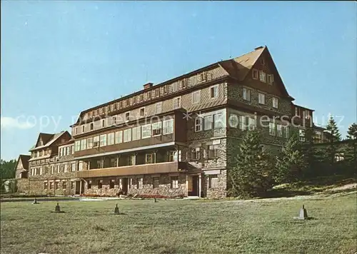 Krkonose Horsky Hotel Cerne hore Berghotel  Kat. Polen