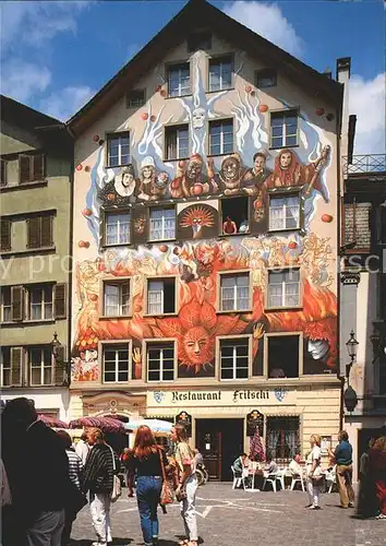 Luzern LU Altstadt Restaurant Fritschi